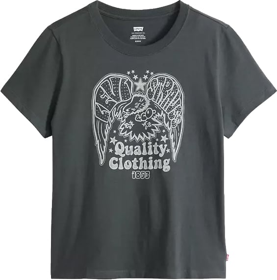 Levi's LEVI STRAUSS - Favorite Tee Rhinestone Eagle - 005GV - 0009 Grijs