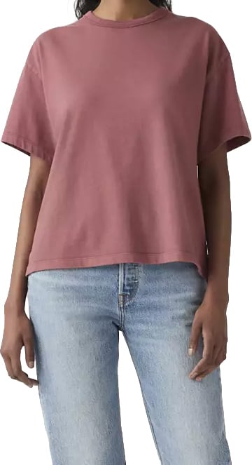 Levi's LEVI STRAUSS - Vintage SS Tee Garment Dye - 005IX - 0002 Rood