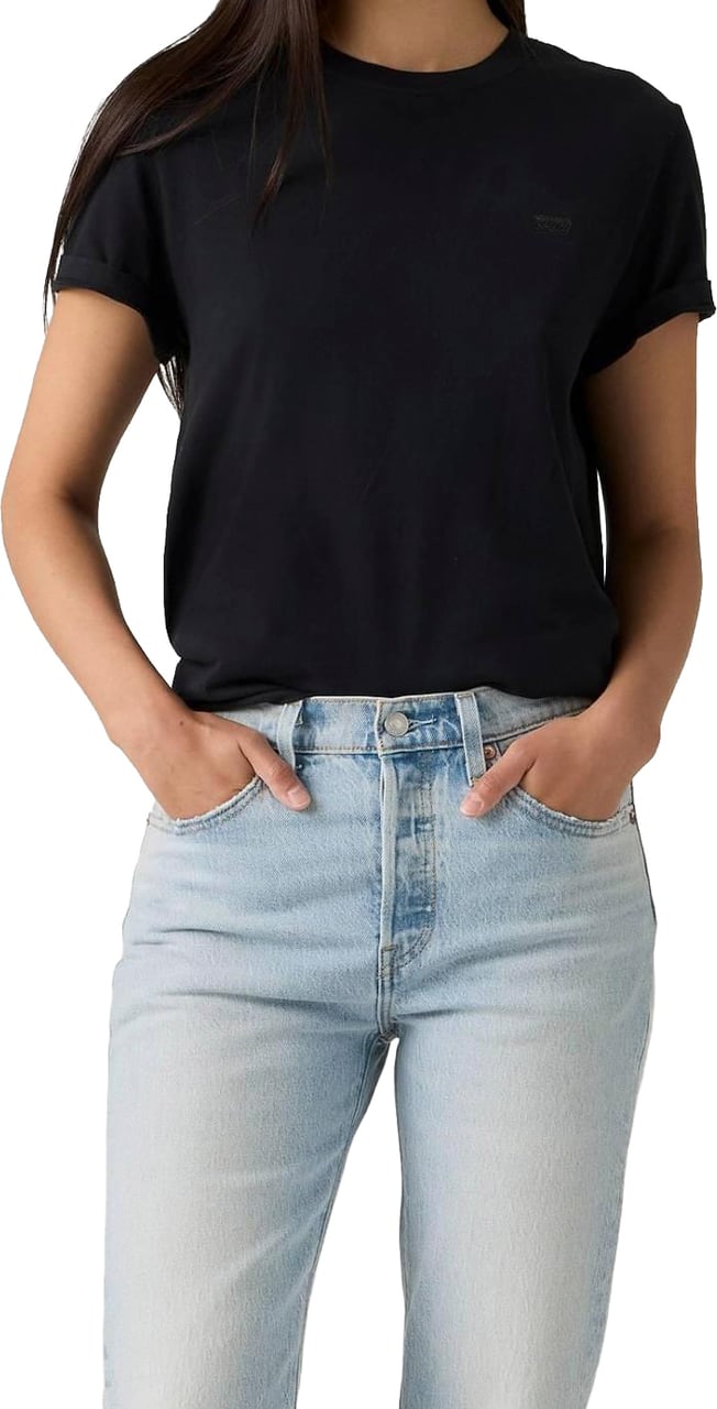 Levi's LEVI STRAUSS - Favorite Cotton Tee - 005J2 - 0001 Zwart