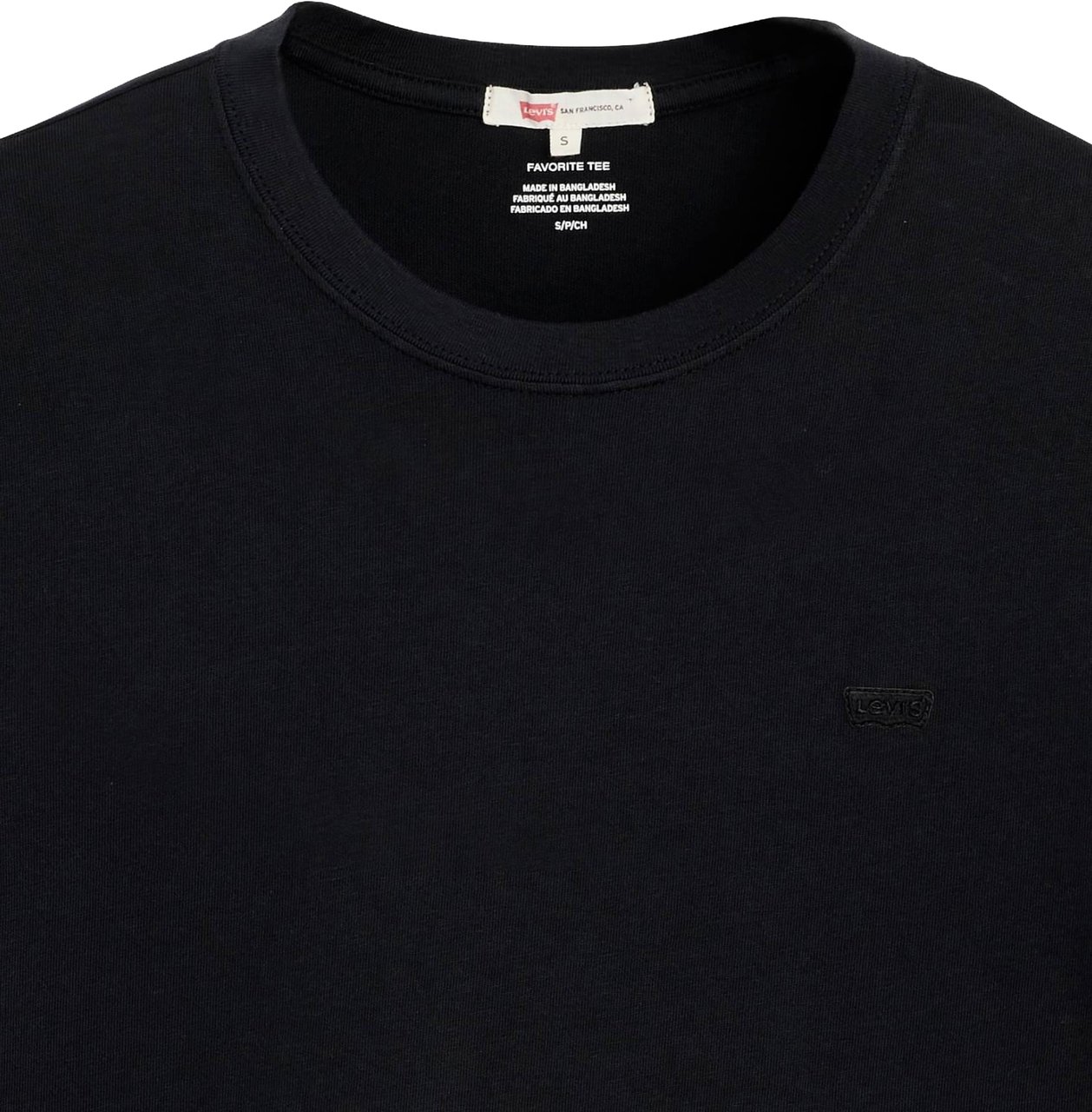 Levi's LEVI STRAUSS - Favorite Cotton Tee - 005J2 - 0001 Zwart