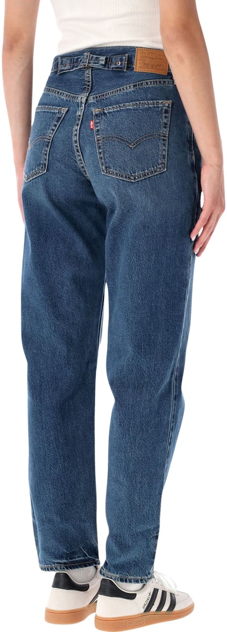 Levi's Loose Taper Mid Blue Blauw