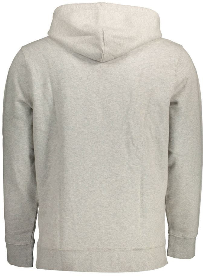 Levi's Gray Cotton Men Sweatshirt Grijs