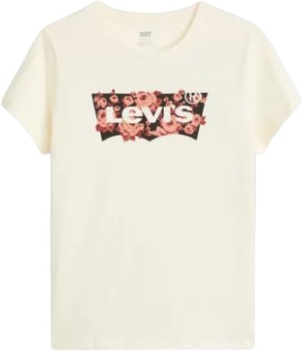 Levi's LEVI STRAUSS - The Perfect Tee Gab Rose Bw Fill - 17369 - 3189 Wit