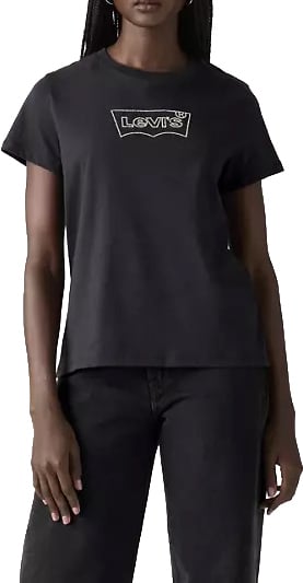 Levi's LEVI STRAUSS - The Perfect Tee Rhinestone Sporty - 17369 - 3355 Wit
