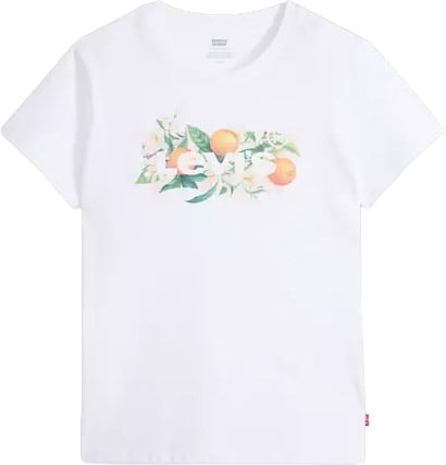 Levi's LEVI STRAUSS - The Perfect Tee Orange Farm Bw - 17369 - 3395 Wit