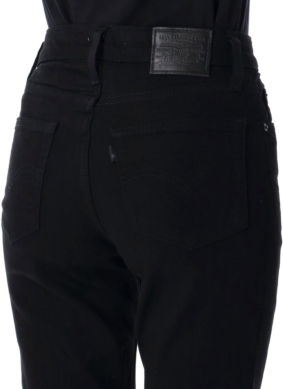 Levi's 725 Hr Boot Cut Nero Zwart