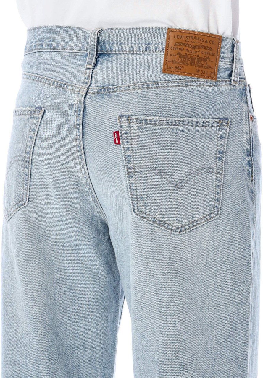 Levi's 568 Loose Straight Blu Blauw