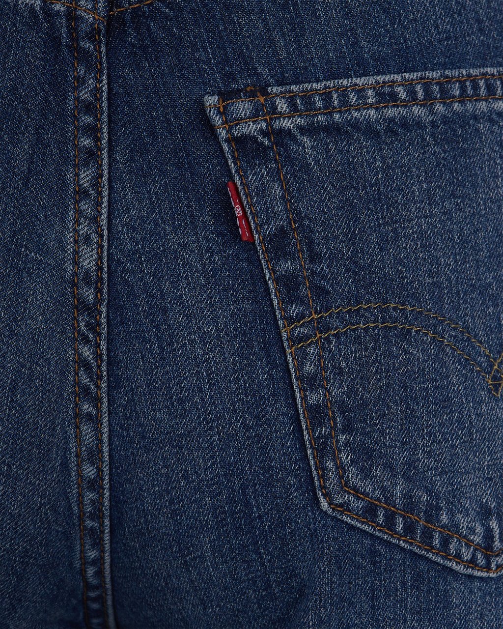 Levi's Jeans Dark Indigo Worn In Navy