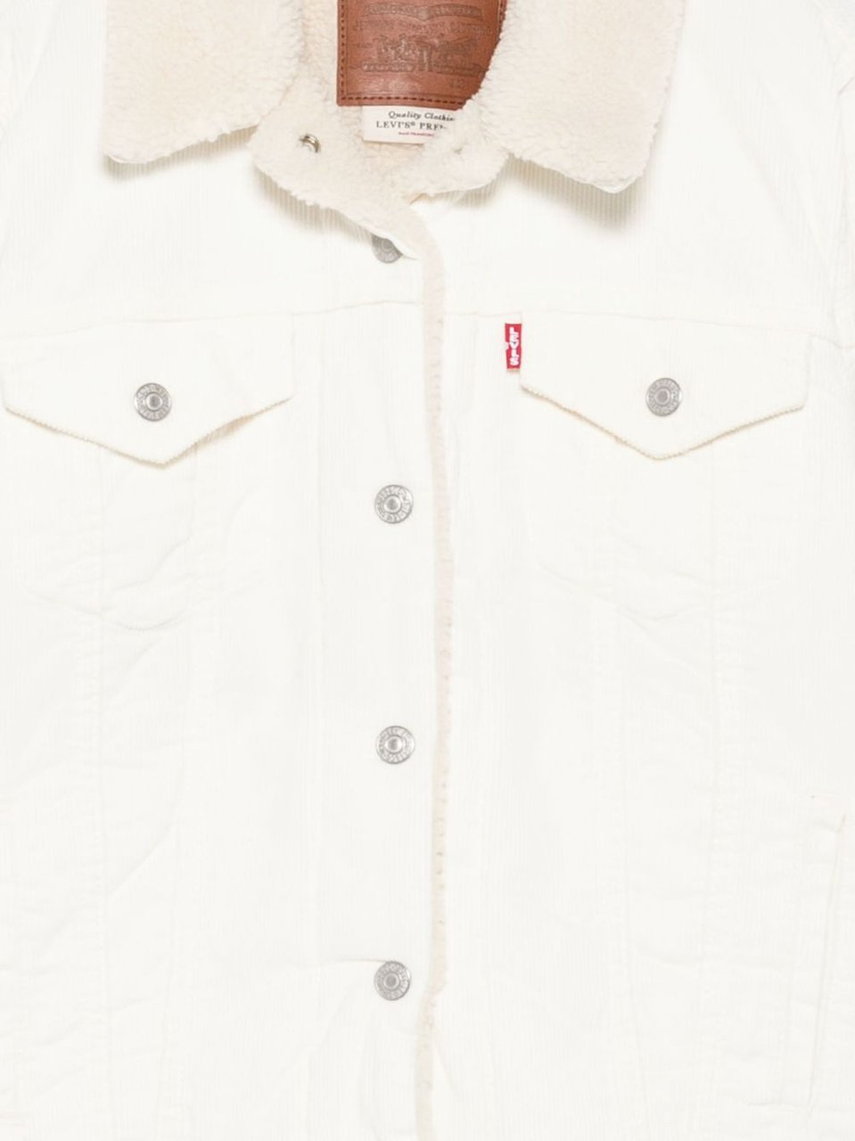 Levi's Coats White Wit