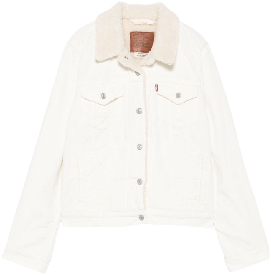 Levi's Coats White Wit