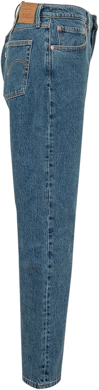 Levi's Jeans 501 Crop a Gamba Dritta Blauw