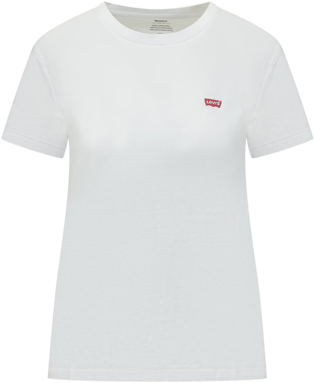 Levi's T-shirt Basic Girocollo Wit