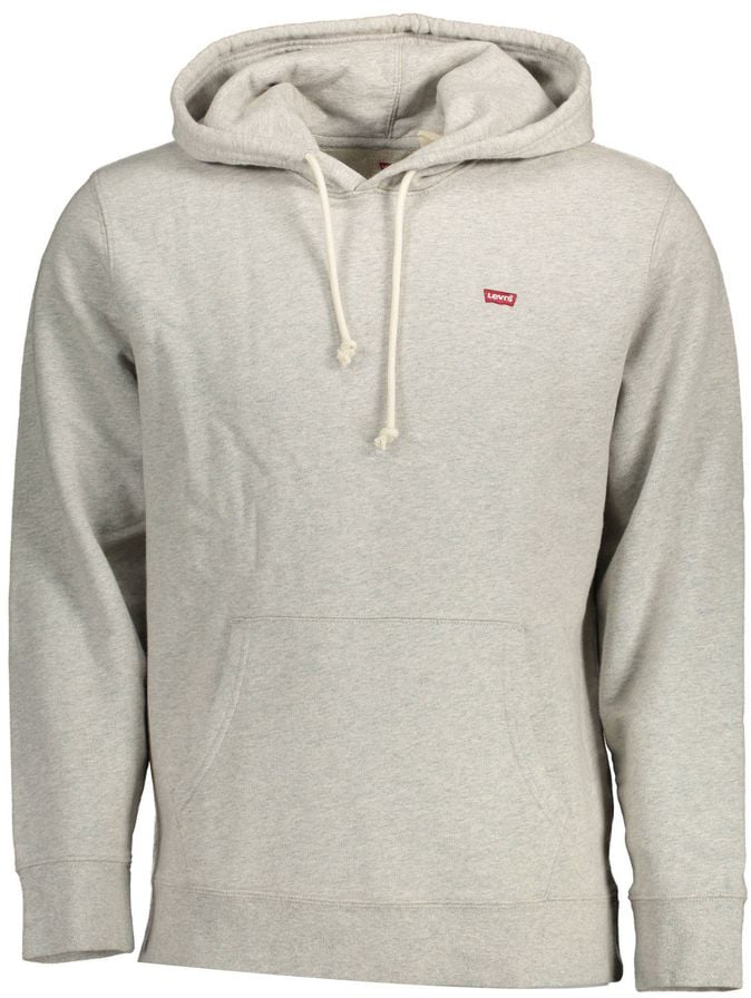 Levi's Levi's Gray Cotton Men Sweatshirt Grijs