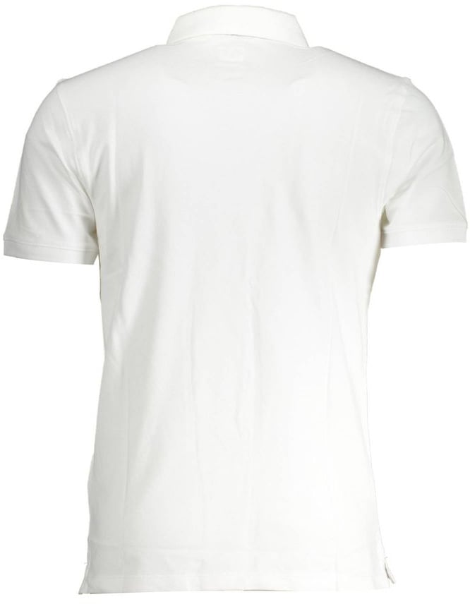 Levi's White Cotton Men Polo Wit