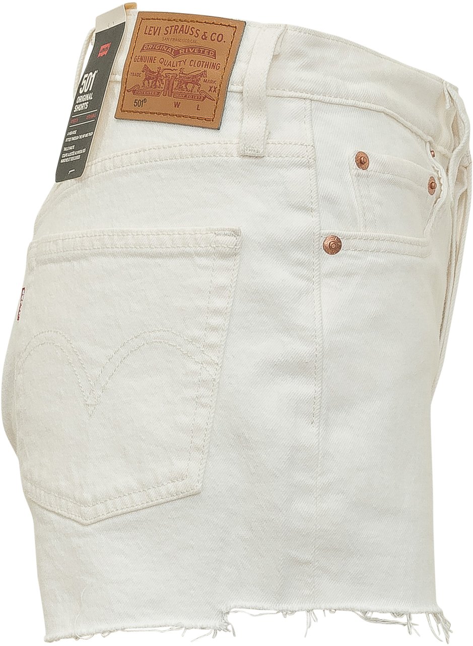 Levi's Short in Denim con Orlo Sfrangiato Wit