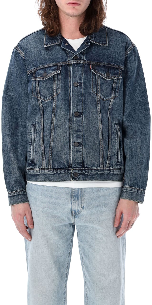 Levi's The Trucker Jacket Blu Blauw