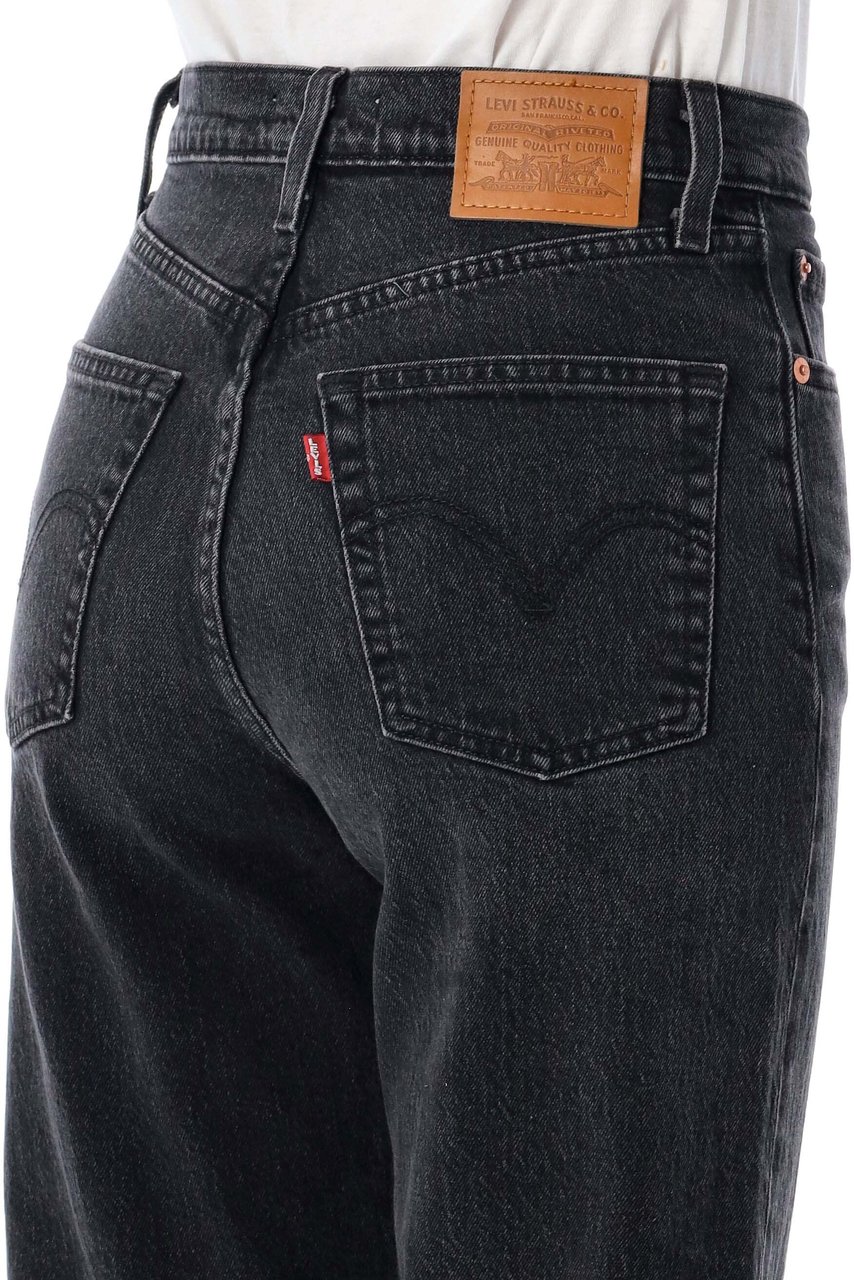 Levi's Ribcage Straight Ankle Loom About Black Zwart