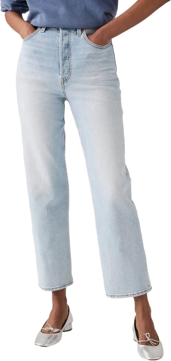 Levi's LEVI STRAUSS - Ribcage Straight Ankle - 72693 - 0282 Blauw