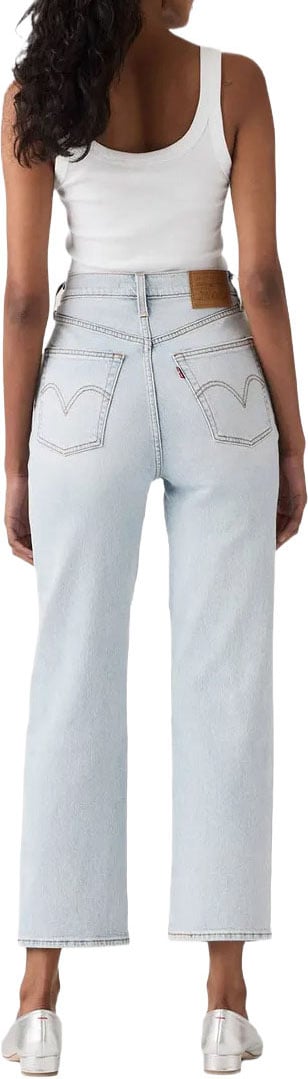 Levi's LEVI STRAUSS - Ribcage Straight Ankle - 72693 - 0282 Blauw