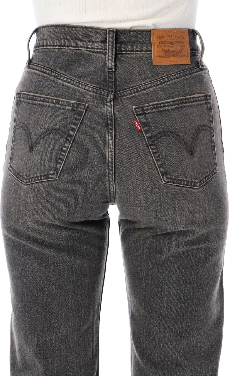 Levi's Ribcage Full Lenght Nero Donkergrijs