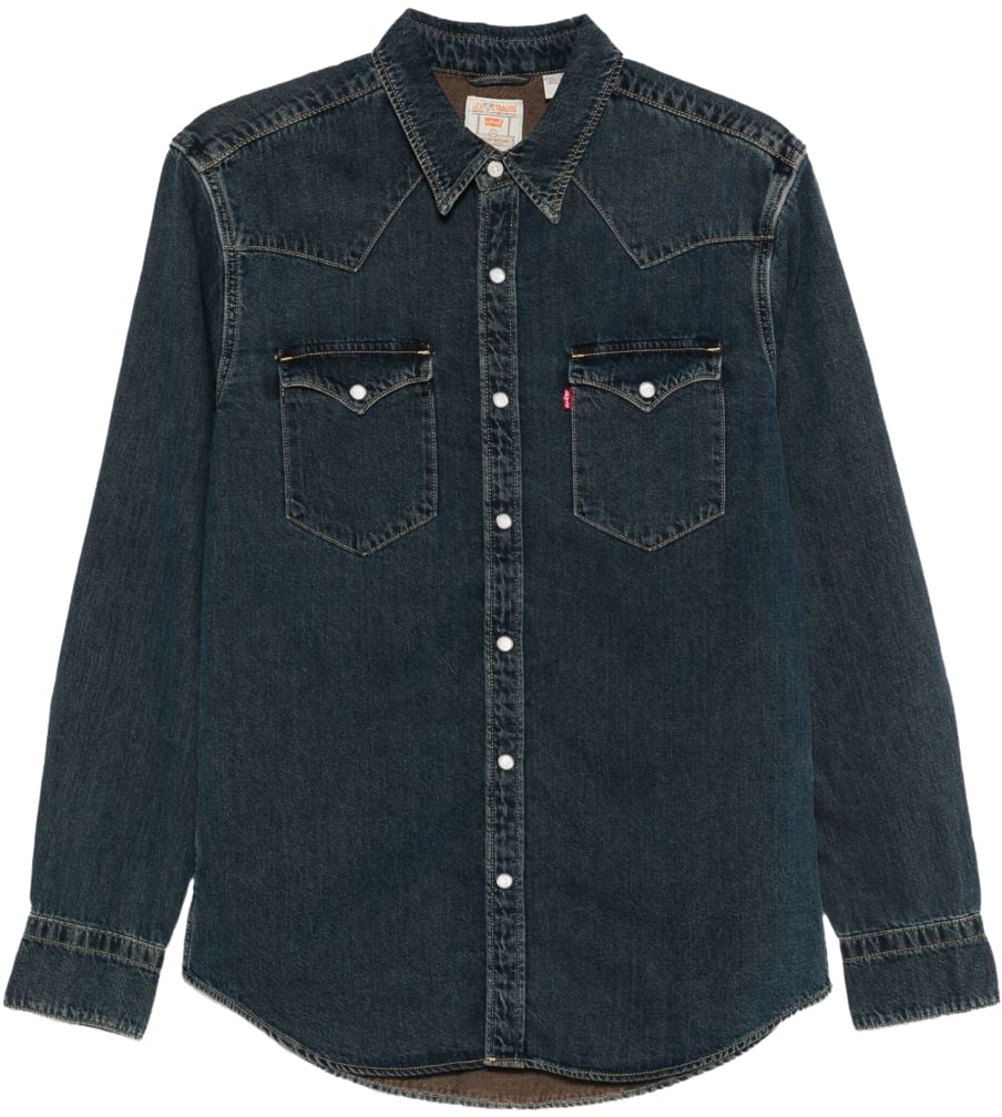 Levi's Shirts Blue Blauw