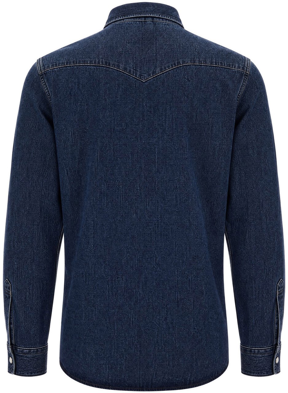 Levi's Shirts Solucell Western Navy