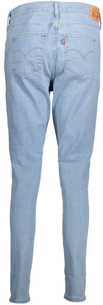 Levi's Azzurro Cotton Women Skinny Jean Blauw