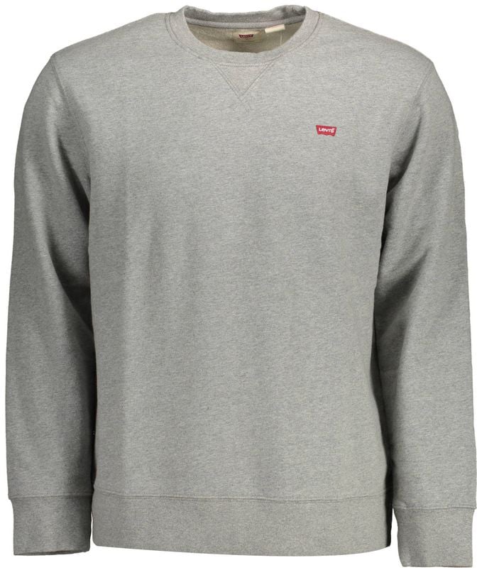 Levi's "Gray Cotton Men's Sweatshirt" Grijs