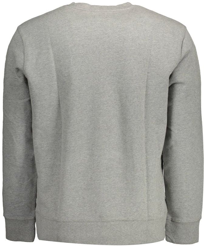 Levi's "Gray Cotton Men's Sweatshirt" Grijs