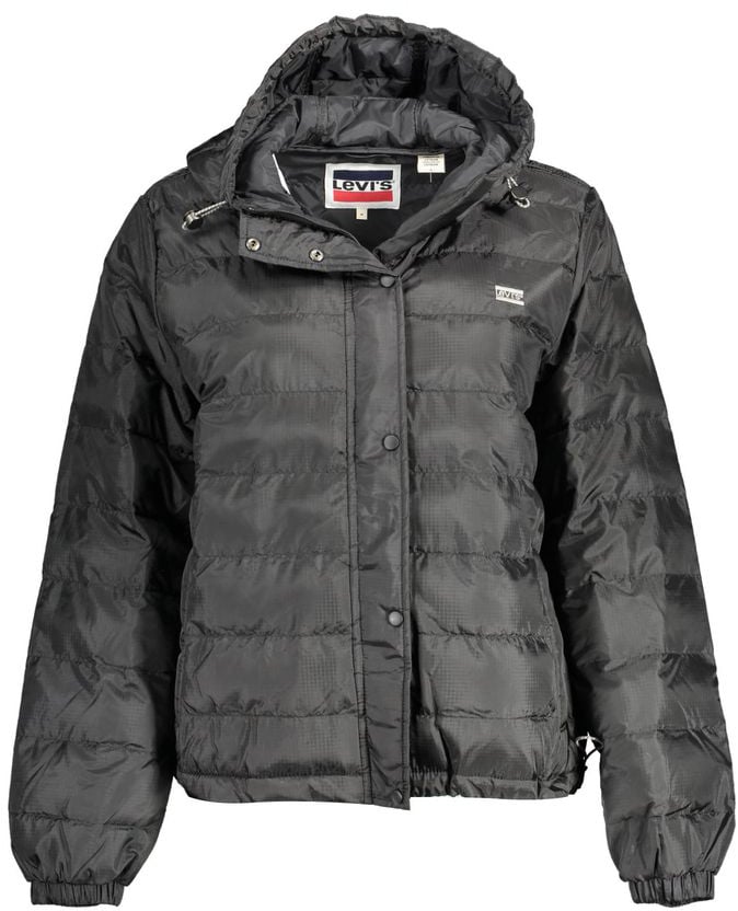 Levi's Nero Polyester Women Jacket Zwart