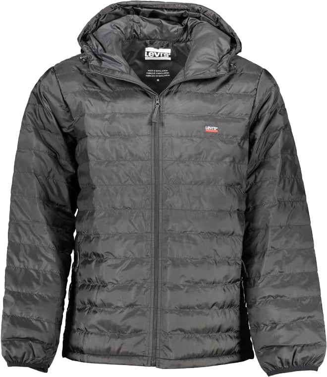Levi's Black Polyester Men's Jacket Zwart