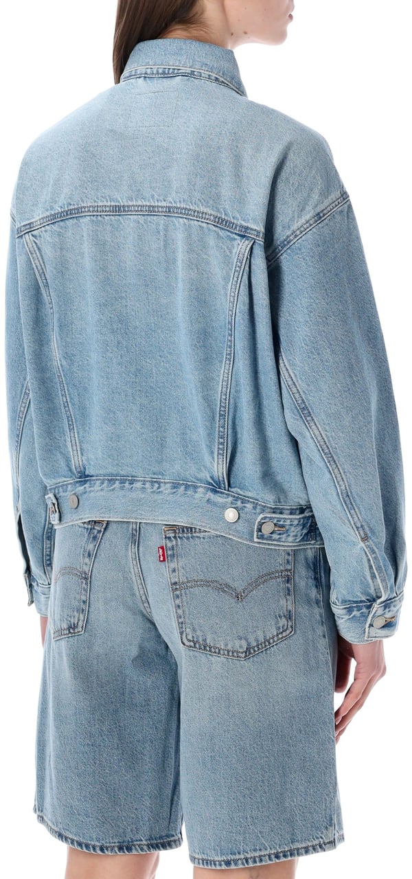 Levi's 90'S Trucker She Knew Light Blue Lichtblauw