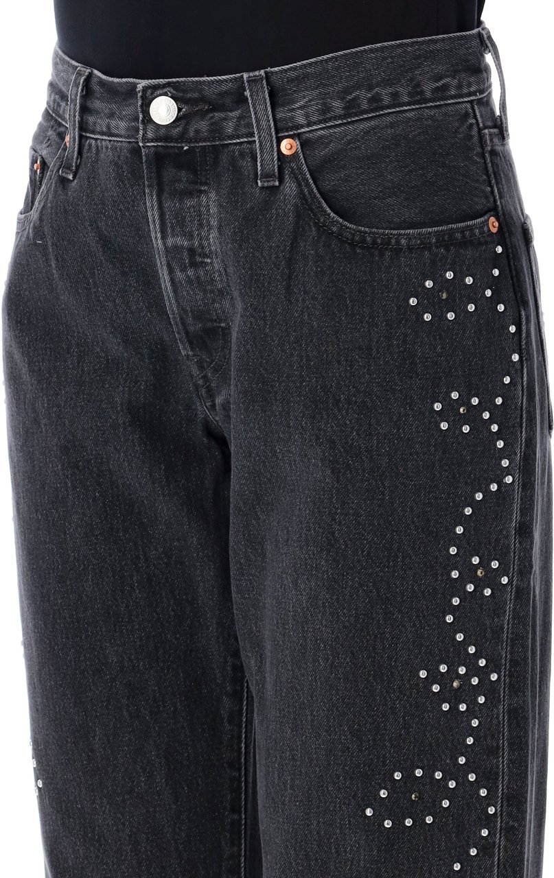 Levi's 501 Studs Nero Zwart
