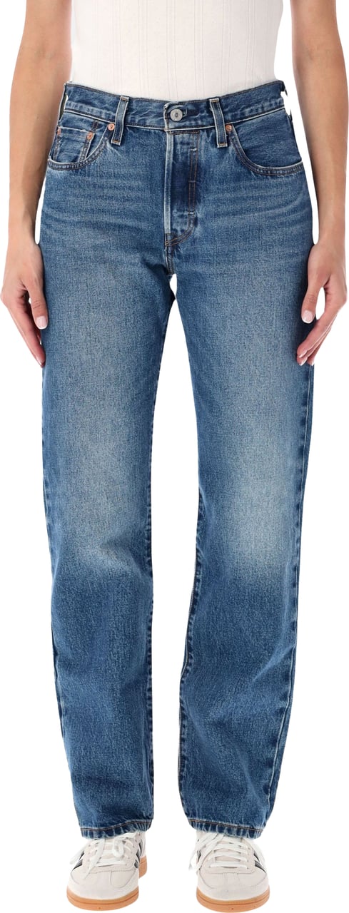 Levi's 501 90S Strass Mid Blue Blauw