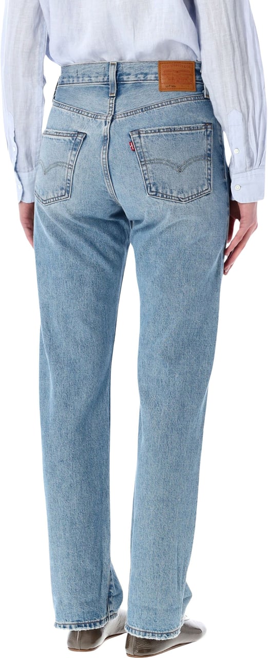 Levi's 501 '90S Hallowed Hour Selvedge Light Blue Blauw