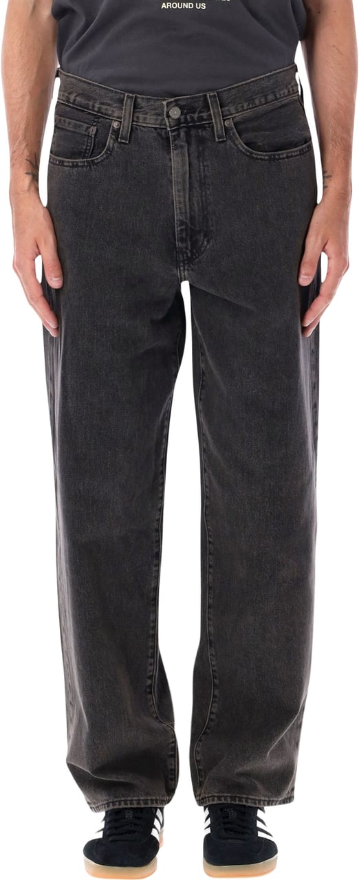 Levi's 578 Baggy Black Wash Donkergrijs