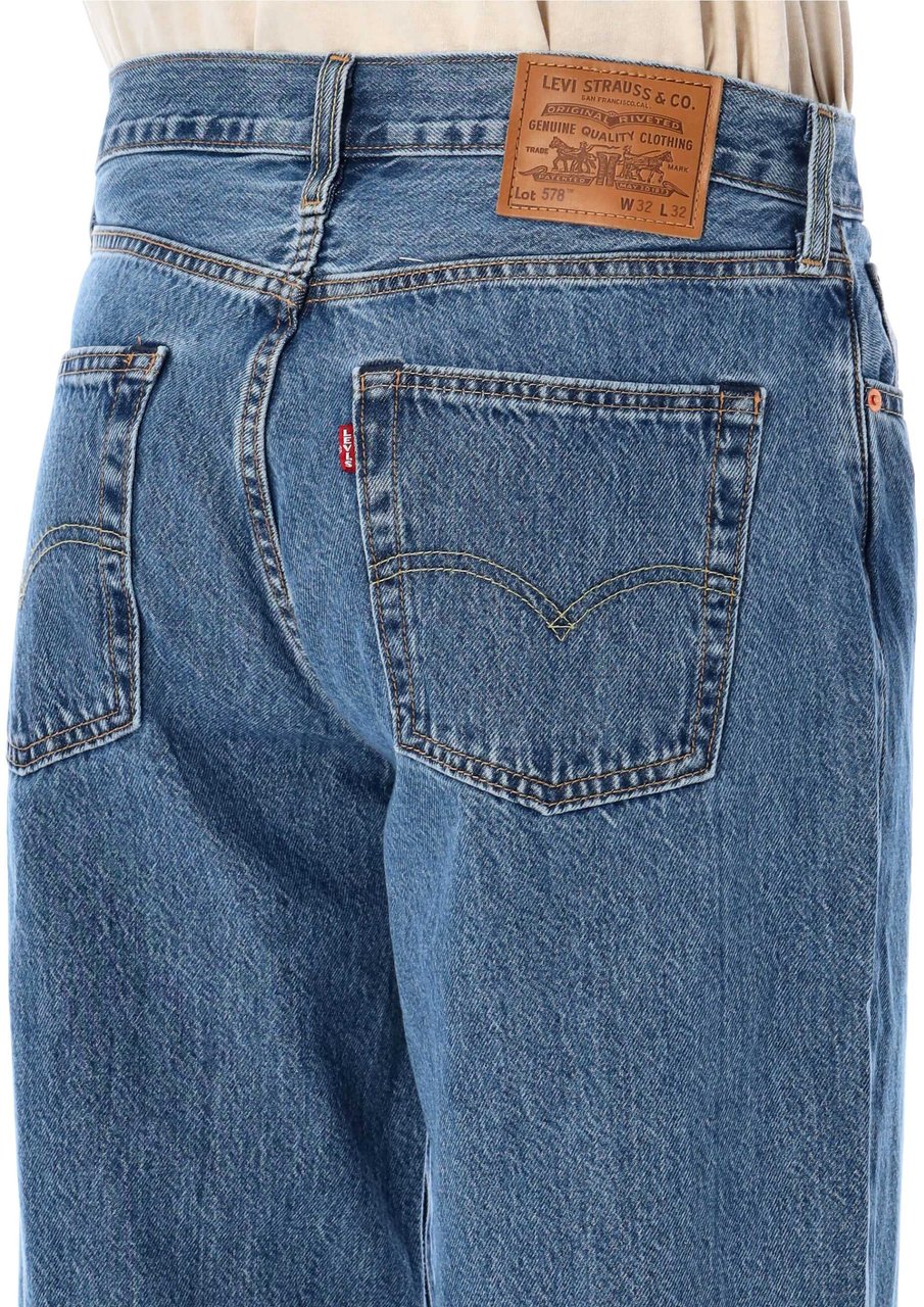 Levi's 578 Baggy Med Blue Blauw