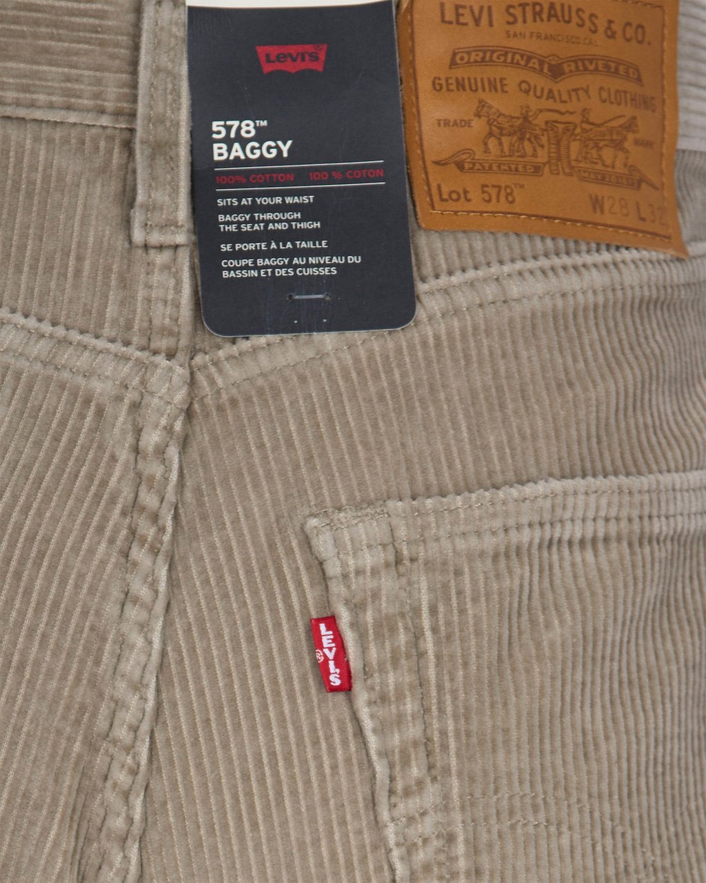 Levi's Jeans Timber Wolf Bruin