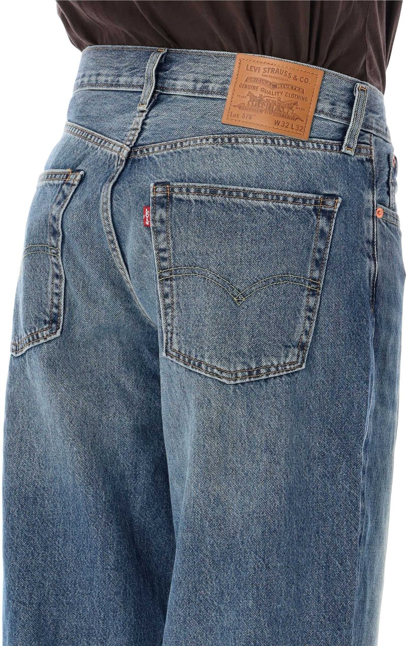 Levi's 578 Baggy Med Blue Blauw