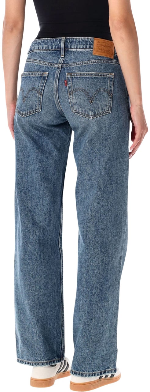 Levi's Low Loose Mid Blue Blauw