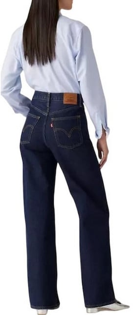 Levi's LEVI STRAUSS - Ribcage Wide Leg H223 Shaded View - A6081 - 0019 Blauw