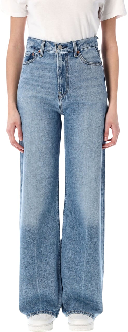 Levi's Ribcage Wide Leg Not The Same Light Blue Lichtblauw