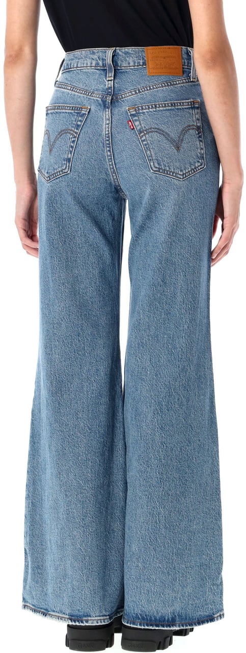 Levi's Ribcage Bells Next Saturday No Crease Light Blue Blauw