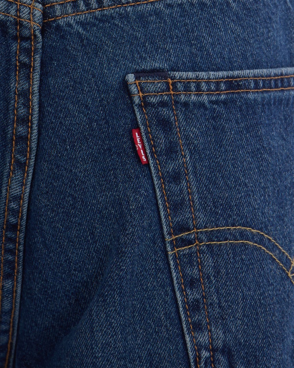 Levi's Shorts Dark Indigo Worn In Navy