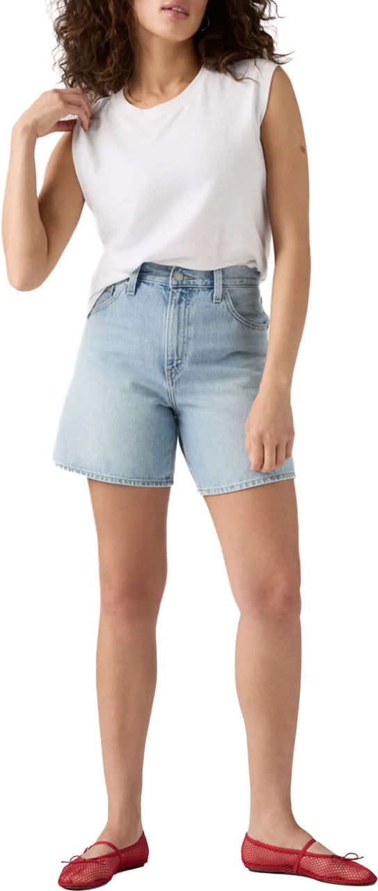 Levi's LEVI STRAUSS - High Baggy Short Far And Wide - A9311 - 0000 Blauw