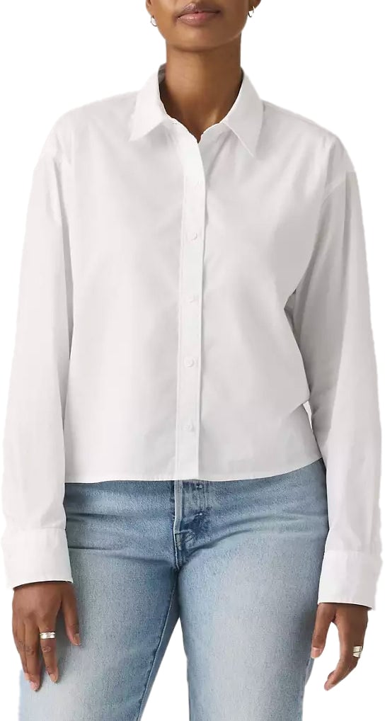 Levi's Camicia Cropped Harlie Bianca Wit