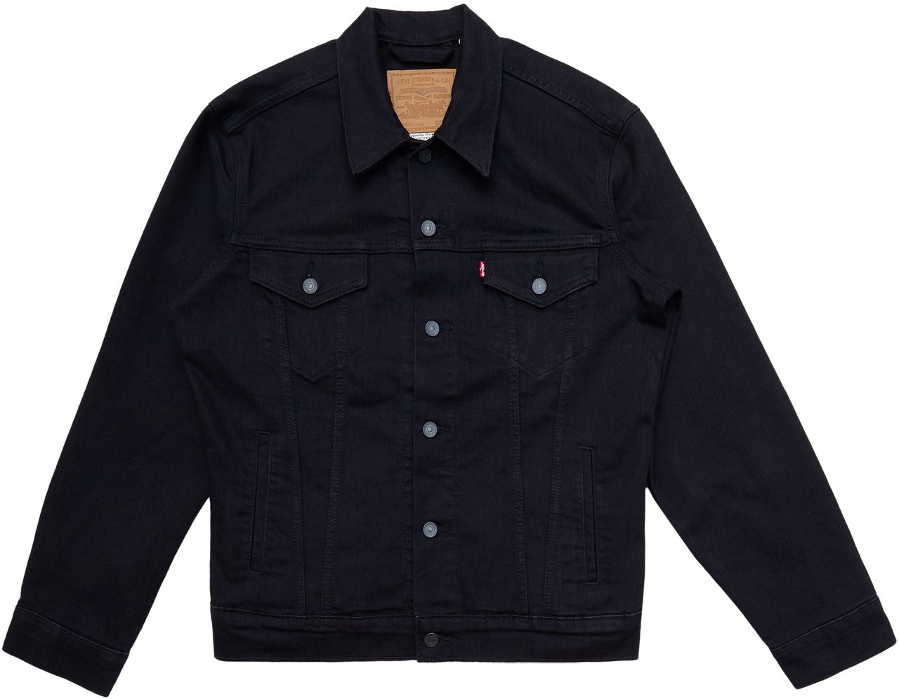 Levi's Giacca The Trucker Dark Horse Nera Zwart