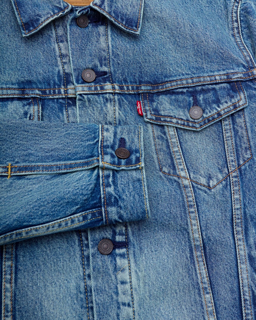 Levi's Giacca The Trucker Skyline Blu Blauw