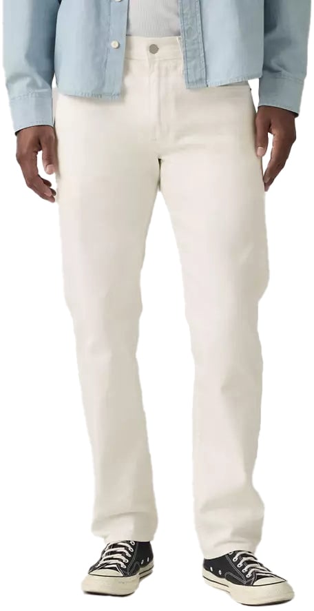 Levi's Jeans 502 Taper Denim Bianco Wit