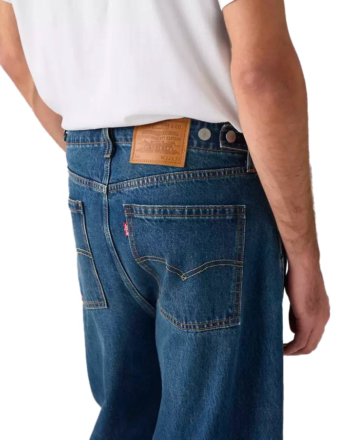 Levi's Jeans Baggy Barrel Max Volume Denim Dark Indigo Divers